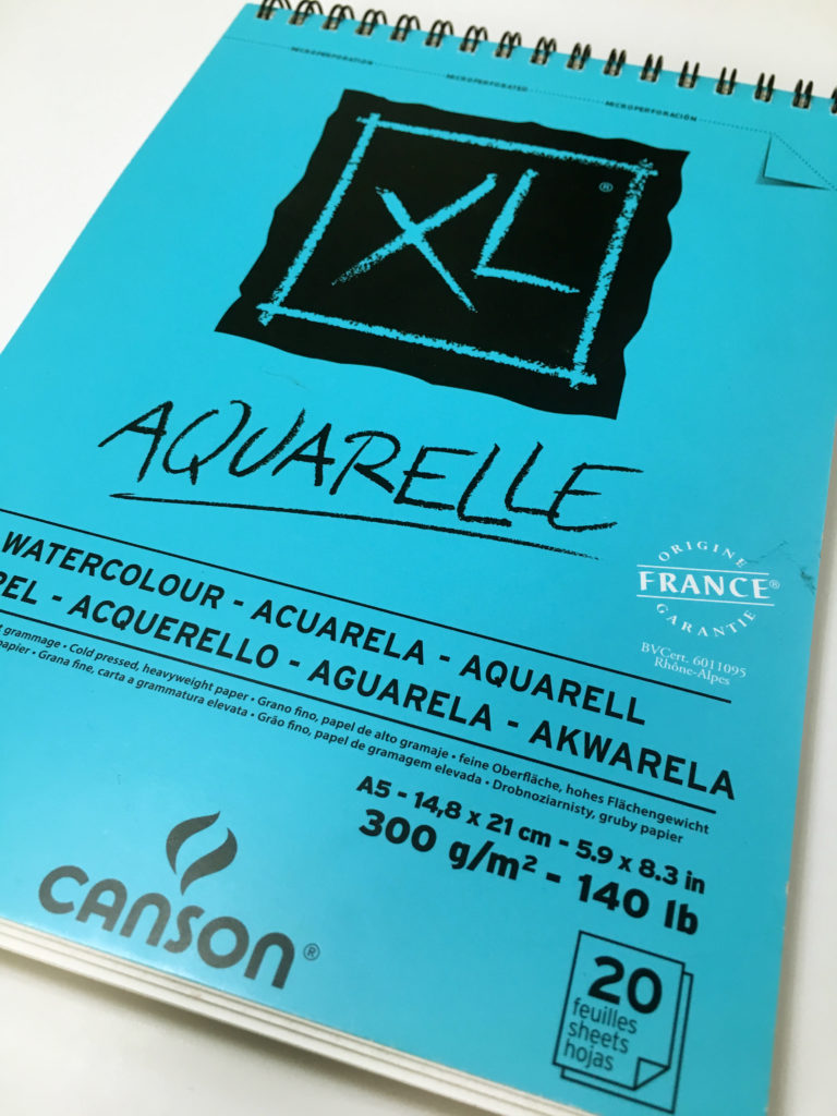 Papel Canson XL Acuarela 300 g