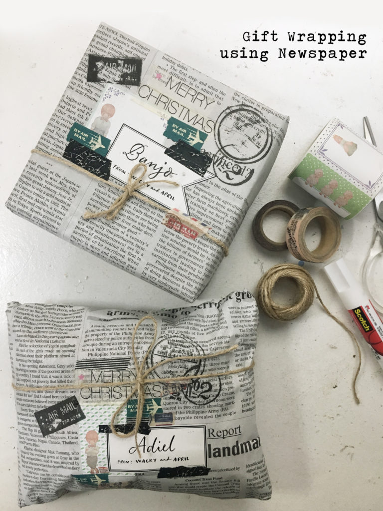 DIY: Gift Wrap with Tissue Paper and Yarn – iamartisan