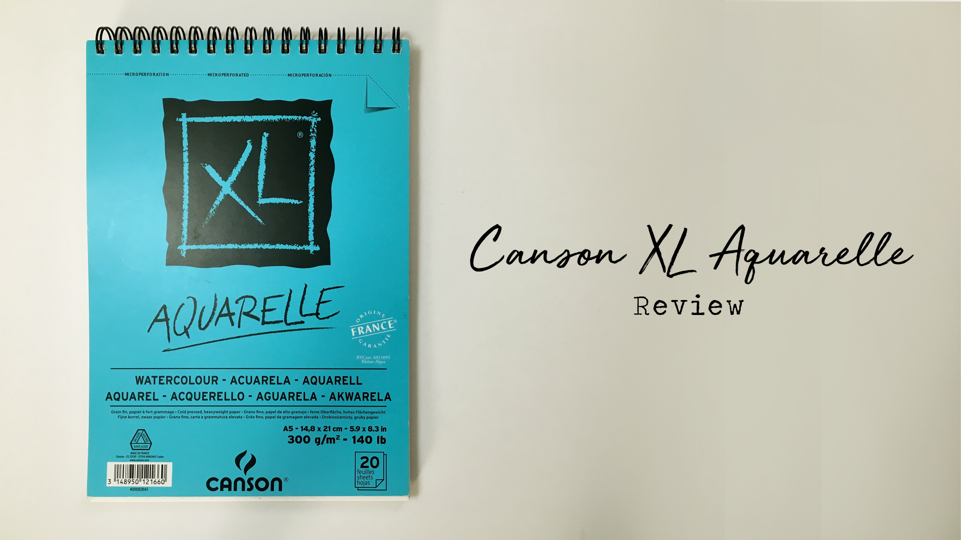 Review: Canson XL Aquarelle Watercolour Paper – iamartisan