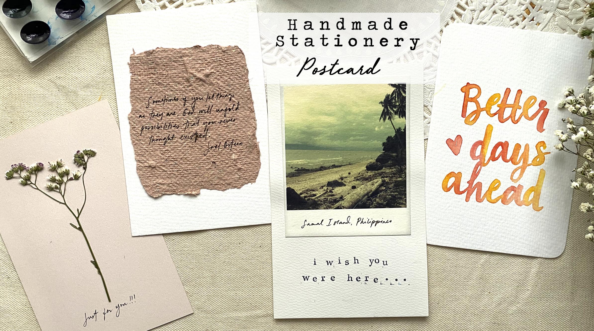 Handmade Stationery 3 Postcard Ideas iamartisan
